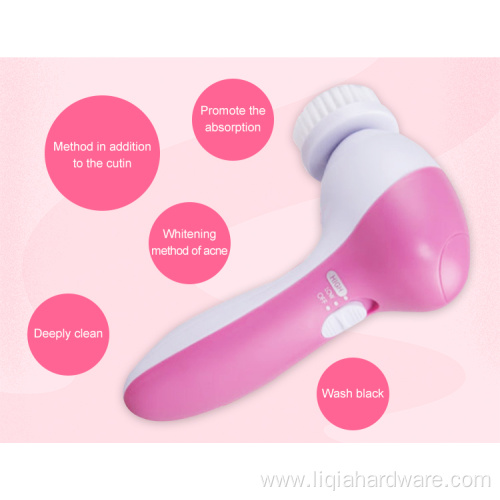 Waterproof 5 In 1 Electric Facial Cleansing Brush